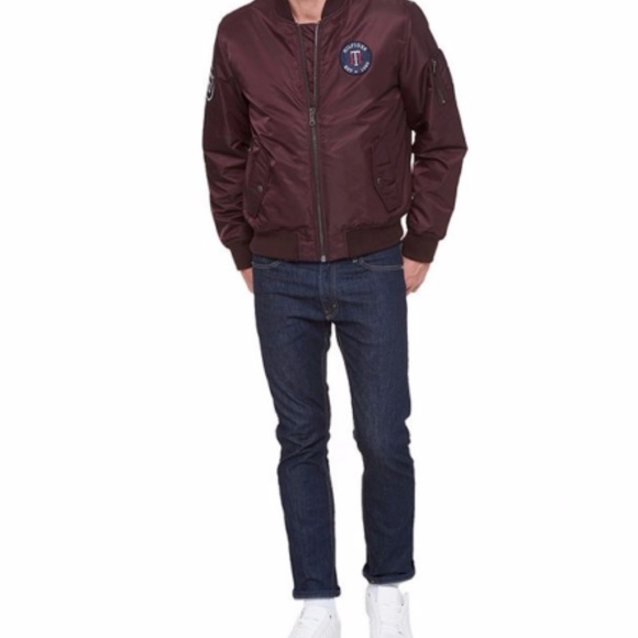 Tommy Hilfiger Port Bomber w/Patch Detail - Picture 2 of 3